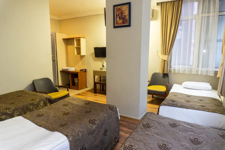 Dört Kişilik Oda &mdash; Taç Hotel Ankara